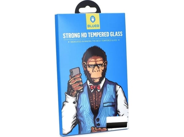 Tele.com Partner 5D Mr. Monkey karkaistu lasi - APP IPHO 7/8 musta (Strong HD)