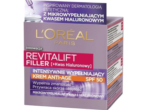 Loreal loreal revitalift filler Ansiktskrem med spf 50 filling anti age 50ml Loreal loreal revitalift filler Ansiktskrem med spf 50 filling anti age 50ml