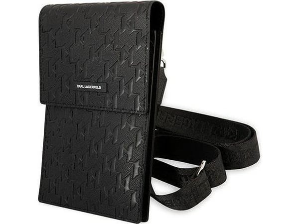Karl Lagerfeld håndveske KLWBSAMSMK svart/svart monogramplate
