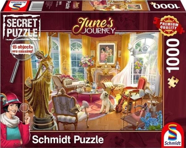 G3 Puzzle 1000 Stue i G3-familiens hus