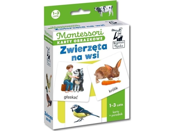 Montessori-bildekort dyr 1-år (Katarzyna Dolhun, Urszula Marzec, Izabela Golasze)