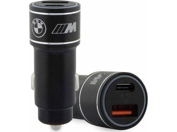 BMW M Edition - Hurtiglading USB-C & USB-A PD 18W + QC 3.0 18W billader (svart)