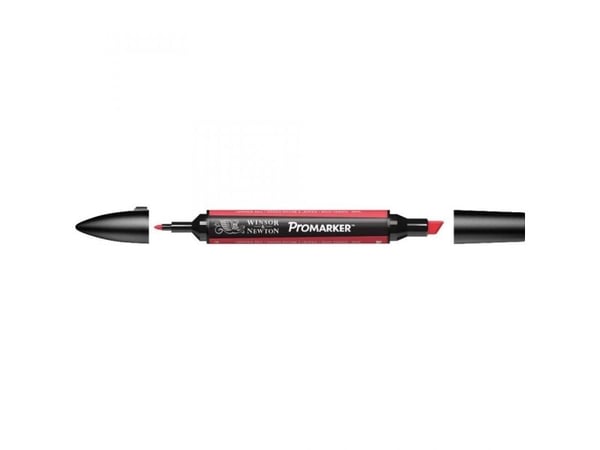 Winsor & Newton 0203181, Rød, Flerfarget, Lipstick Red, Fin/medium, Meisel-/kulespiss, Rund