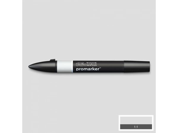 Winsor & Newton 0203208, Grå, Flerfarget, Ice Grey 1, Fin/medium, Meisel-/kulespiss, Rund