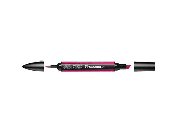 Winsor & Newton 0203358, Rosa, Flerfarget, Hot Pink, Fin/medium, Meisel-/kulespiss, Rund