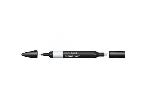 Winsor & Newton 0203182, Lysegrå, Flerfarget, Ice Grey 2, Fin/medium, Meisel-/kulespiss, Rund