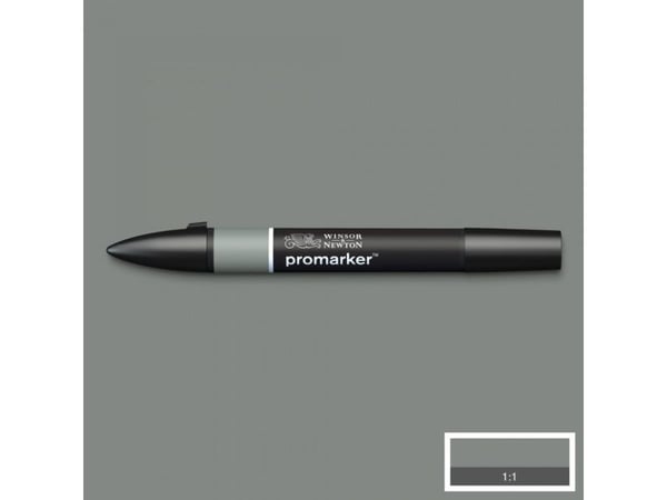 Winsor & Newton 0203259, Grå, Flerfarget, Ice Grey 5, Fin/medium, Meisel-/kulespiss, Rund