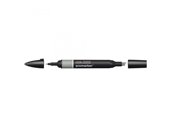 Winsor & Newton 0203295, Grå, Flerfarget, Ice Grey 4, Fin/medium, Meisel-/kulespiss, Rund