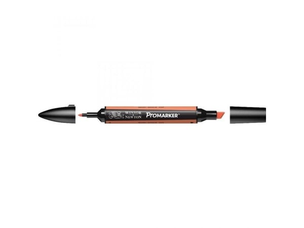 Winsor & Newton 0203271, Oransje, Flerfarget, Mango, Fin/medium, Meisel-/kulespiss, Rund