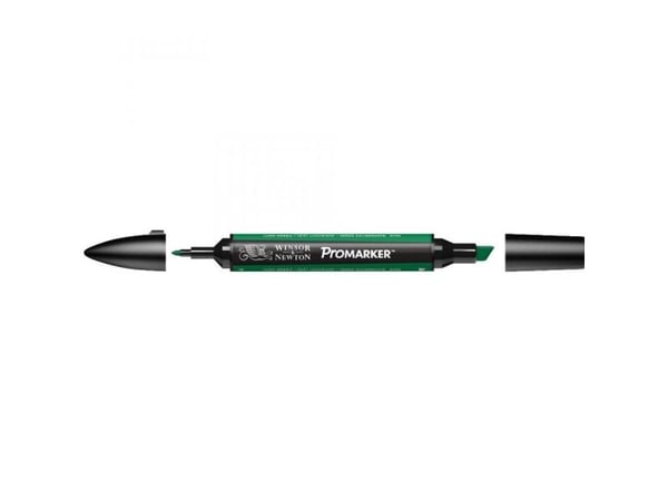 Winsor & Newton 0203228, Grön, Multifärg, Lush Green, Tunn / Medium, Mejsel-/kulspets, Rund