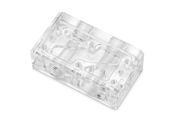 EK Water Blocks 3831109903445, Tilkoblingsterminal, Akryl, Gjennomsiktig, 1/4", EK-Quantum Vector² Strix/TUF RTX 4080 ABP set, EK-Quantum Vector² S...
