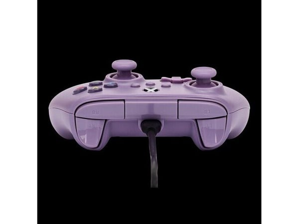 PowerA Nano förbättrad trådbunden handkontroll för Xbox Series X|S - Lila, Spelplatta, PC, Xbox Series S, Xbox Series X, D-pad, Home-knapp, Lägeskn...