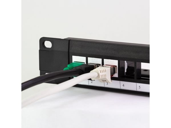 LogiLink NK4065, Svart, Kolstål, Stativmontering, 1U, 791 mm, 445 mm