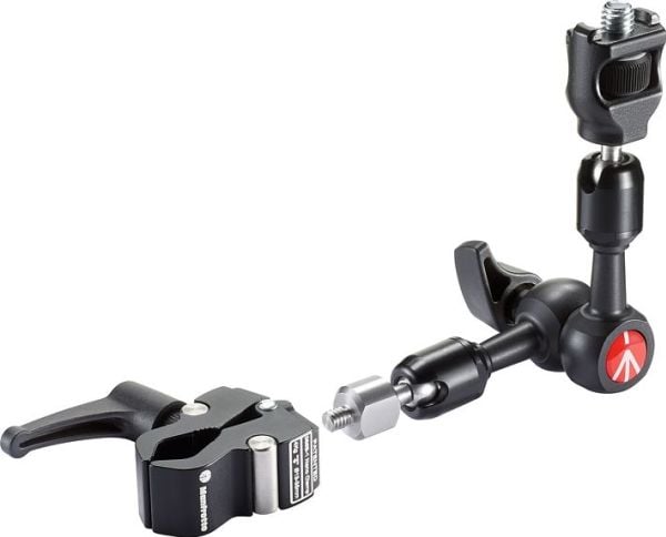 Manfrotto 244MICROKIT - Forlengelsesarm - maks belastning: 3 kg - svart
