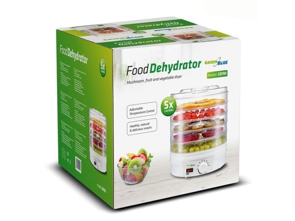 GreenBlue GB190 - 250 W - 5 lagkassetter - 35 til 70 °C