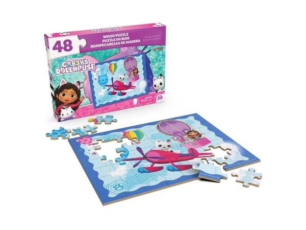 Gabby's Dollhouse Wood Puzzle