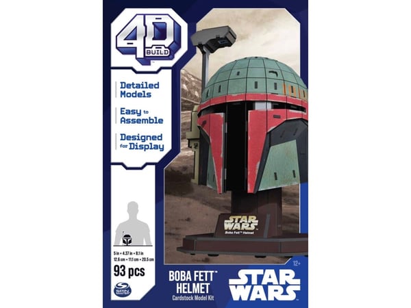 4D Puslespill Boba Fett hjelm