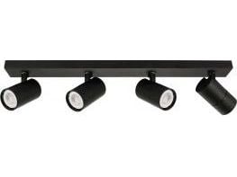 Italux Spot LED Ready taklampe svart Italux Laconi SPL-2813-4B-BL