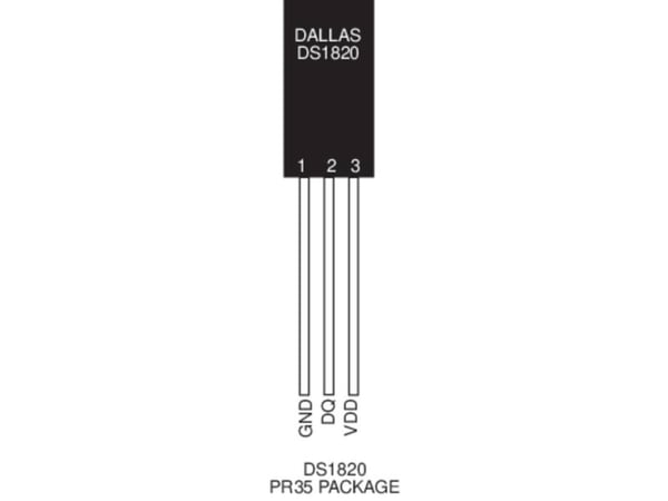 Maxim Integrated DS18S20+ DS18S20+ temperatursensor i bulk