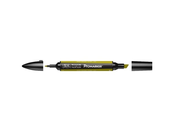 Winsor & Newton 0203361, Grønn, Flerfarget, Moss, Fin/medium, Meisel-/kulespiss, Rund