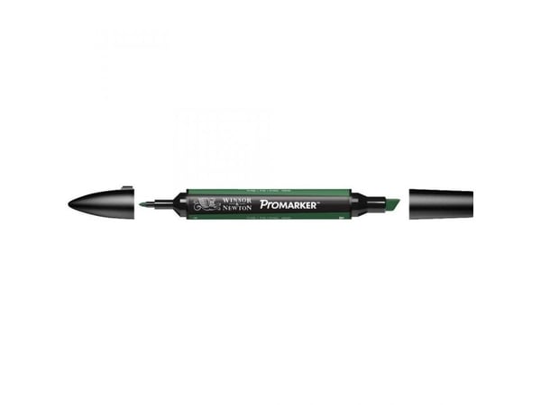 Winsor & Newton 0203244, Grønn, Flerfarget, Pine, Fin/medium, Meisel-/kulespiss, Rund