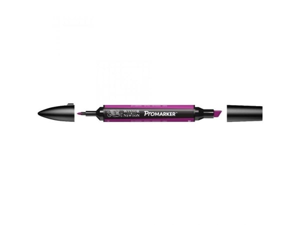 Winsor & Newton 0203363, Fiolett, Flerfarget, Mulberry, Fin/medium, Meisel-/kulespiss, Rund