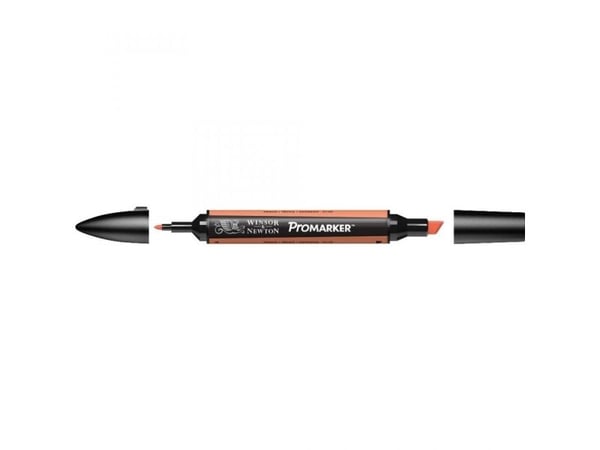 Winsor & Newton 0203270, Fersken, Flerfarget, Peach, Fin/medium, Meisel-/kulespiss, Rund
