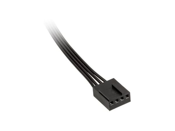 Kolink 1-3 Fan PWM Splitter, 0,35 m, 4-pin PWM, 3 x 4-pin PWM, Hunkjønn, Hankjønn, Rett