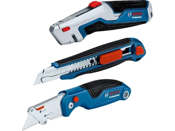 Bosch KNIVSETT 3STK BLADEKNIV FAST KNIVKNIV 18MM