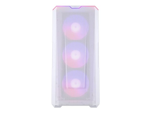 Phanteks Eclipse G500A DRGB - Mid tower - ATX - sidepanel med vindu (herdet glass) - ingen strømforsyning (ATX) - hvit - USB/lyd