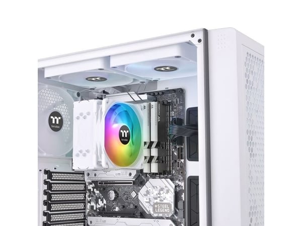 Thermaltake UX200 SE - Kabinettvifte - (for: LGA1156, AM2, AM2+, AM3, LGA1155, AM3+, FM1, FM2, LGA1150, LGA1151, AM4, LGA1200, LGA1700, AM5) - alum...