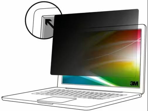 3M BPNAP001, 33,8 cm (13.3"), 16:10, Laptop, Rammeløst skjermfilter, Blank/Matt, Anti-gjenskinn