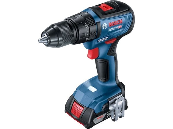 Bosch GSB 18V-50, Boremaskin med pistolgrep, Nøkkelløs, Børsteløs, 1,3 cm, 1800 RPM, 3,5 cm