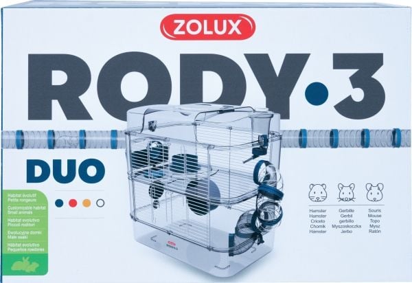 ZOLUX Rody3 DUO - Jyrsijähäkki - Sininen