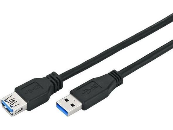 goobay - USB forlængerkabel - USB Type A (hun) til USB Type A (han) - USB 3.0 - 1.8 m - lajittelu - lajittelu