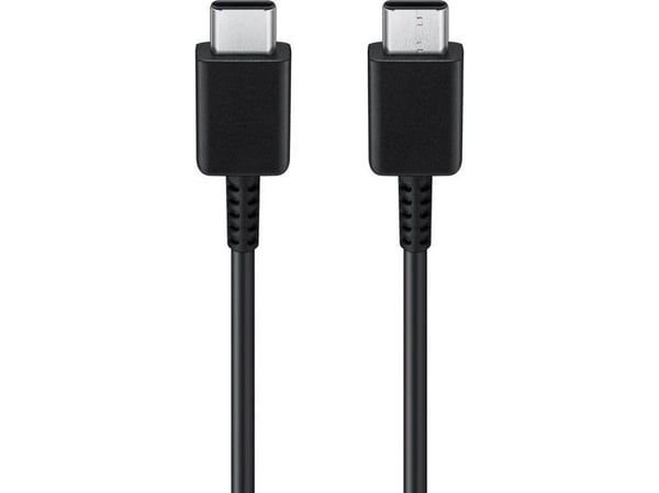 Samsung EP-DA705 - USB-kabel - USB-C (hann) til USB-C (hann) - USB 2.0 - 3 A - 1 m - svart