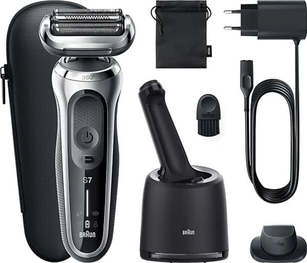 Braun 71-S7200cc parranajokone Series 7 360° Flex, AutoSence