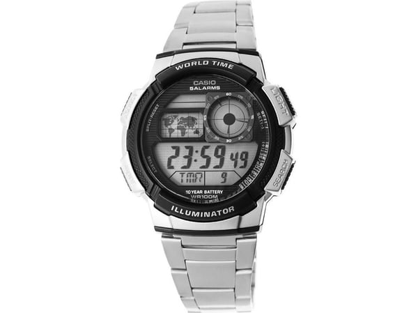 Casio Collection AE-1000WD-1AVEF - Armbåndsur - kvarts - digital - harpiks