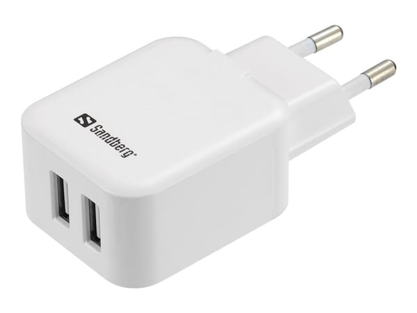 Sandberg AC Charger Dual USB 2.4+1A EU