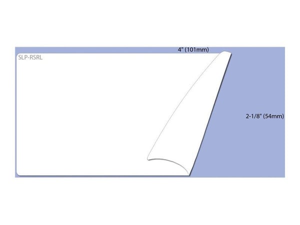 SEIKO fraktetiketter hvit 54x101mm 220 etiketter/1 rull, selvklebende