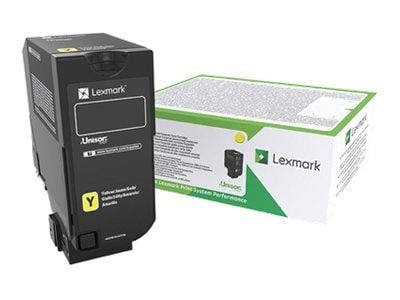 Lexmark - Gul - original - tonerpatron LCCP, Lexmark Corporate - for Lexmark CS720de, CS720dte, CS725de, CS725dte, CX725de, CX725dhe, CX725dthe