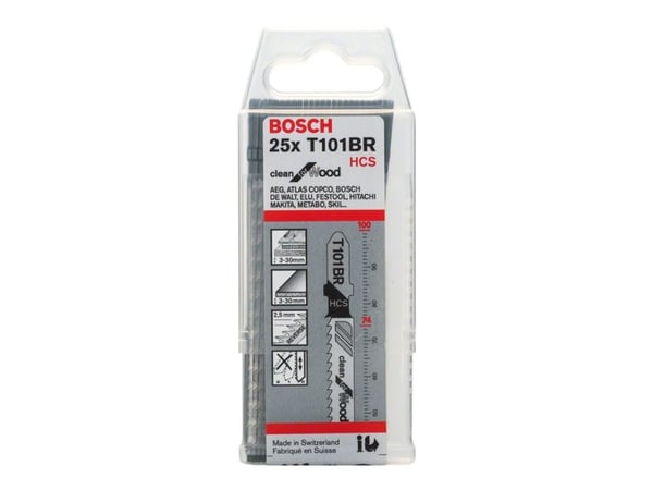Bosch CHISEL RING T 101 BR WOOD 25 stycken