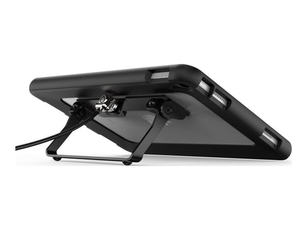 Compulocks iPad 10.9" 10th Gen Secured Kickstand - Støtfanger for nettbrett - stativ - gummi - svart - for Apple 10.9-inch iPad (10. generasjon)