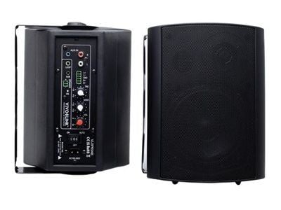 VivoLink VLSP65AB - Høyttalere - for høyttaleranlegg - 2.0-kanal - 30 watt - toveis - svart