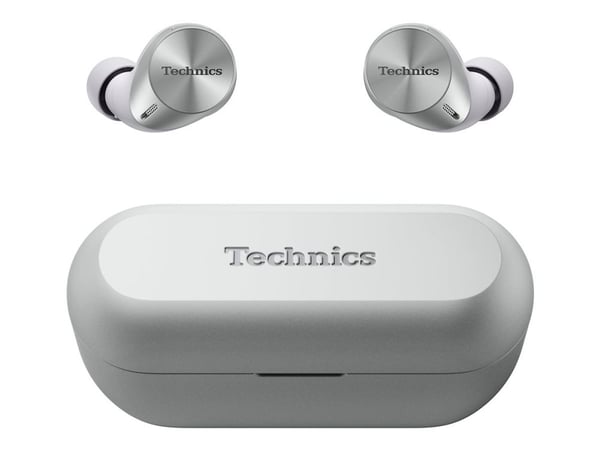 Technics AZ60M2 - True wireless-hodetelefoner med mikrofon - i øret - Bluetooth - aktiv støydemping - sølv