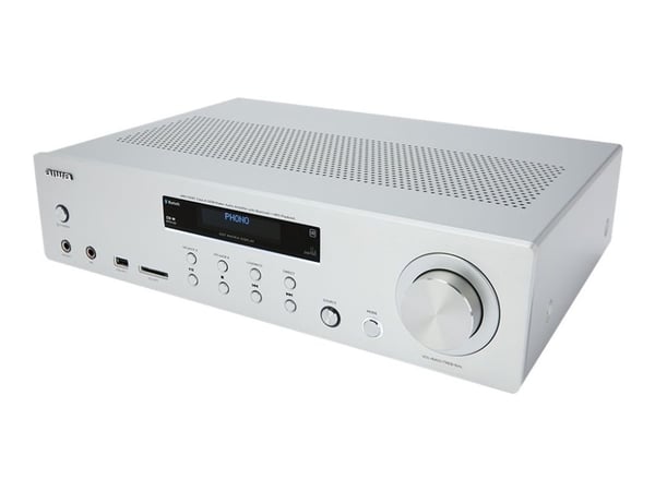 AIWA AMU-120BT - Forsterker - 2 x 60 watt - sølv