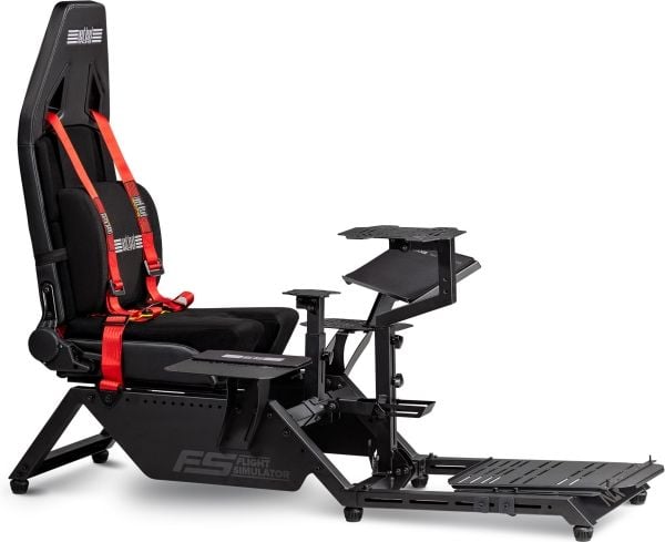 Next Level Racing - Flysimulator cockpit - ergonomisk - høydensitetsskumplast