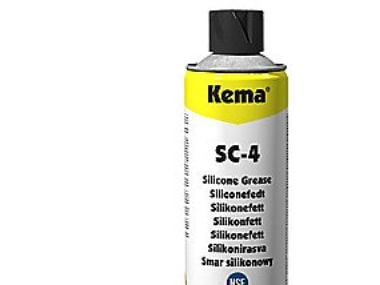 KEMA Siliconespray SC-4 500ml spraytilsmøring af kunststoflejerlister, remme multistik m.v