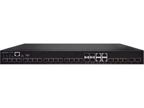 LANCOM XS-6128QF - Kytkin - L3 - Hallittu - 16 x 10 Gigabit SFP+ + 4 x yhdistelmä 10 Gigabit SFP+/RJ-45 + 4 x yhdistelmä 25 Gigabit SFP28 (uplink) ...