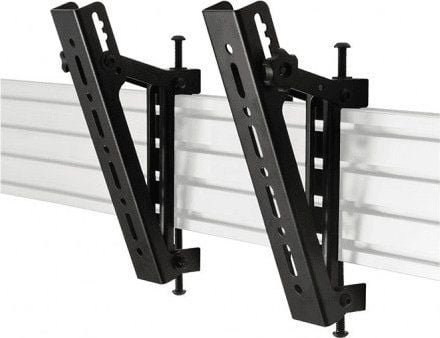 B-Tech BT8390-VESA200T, Monteringsarm, Sort, 70 kg, Skinne, 200 x 200,600 x 200 mm, 119,4 cm (47")